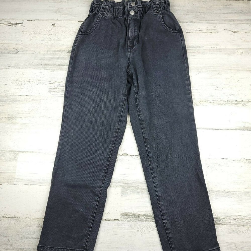 Pacsun Womens High Waist Mom Jeans Gray Size 26 (25x25.5) EUC